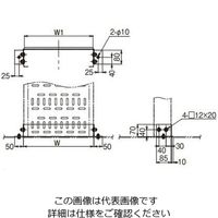ネグロス電工 盤接続金具 スーパーダイマ SDDPU4010 1個（直送品）
