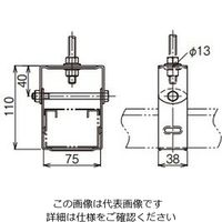 ネグロス電工 ダクト吊り金具スーパーダイマ SDDPY7 1個（直送品）
