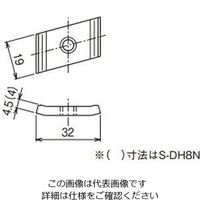 ネグロス電工 特殊ナット 溶融亜鉛めっき ZDH8N 1袋(20個)（直送品）