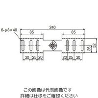 ネグロス電工 上下自在継ぎ金具 WRFG1 1個（直送品）