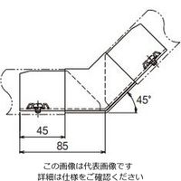 ネグロス電工 エルボ(45°) ステンレス SDI245 1個（直送品）