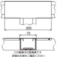 ネグロス電工 エルボカバー スーパーダイマ SDDT7FN 1個（直送品）