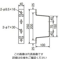ネグロス電工 ブラケット MRW 1個（直送品）