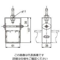 ネグロス電工 ダクト吊り金具 ADY5 1箱(1個)（直送品）