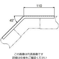 ネグロス電工 エルボカバー(45°)ステン SDO145F 1個（直送品）