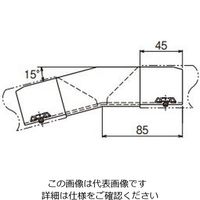 ネグロス電工 エルボ(15°) ステンレス SDO215 1個（直送品）