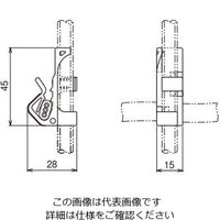 ネグロス電工 FVラック ケーブル支持具 HTC1W3 1袋（20個）（直送品）
