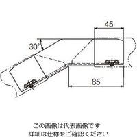 ネグロス電工 エルボ(30°) ステンレス SDO230 1個（直送品）
