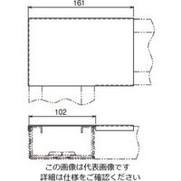 ネグロス電工 エルボカバー DL10F 1個（直送品）