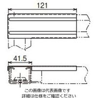 ネグロス電工 エルボカバー DL1FN 1個（直送品）