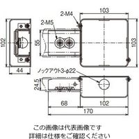 ネグロス電工 分岐ボックス DB3E 1個（直送品）