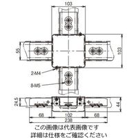 ネグロス電工 分岐ボックス DB3X 1個（直送品）