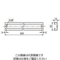 ネグロス電工 分岐用補助子桁スーパーダイマ SDSNRB82R 1本（直送品）