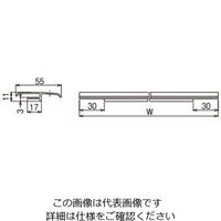 ネグロス電工 カバースペーサー CVBP60 1個（直送品）