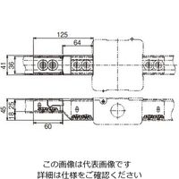 ネグロス電工 異径継ぎ金具 DBG2R1U 1個（直送品）