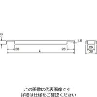 ネグロス電工 開口部矯正金具 DP50J 1個（直送品）