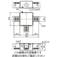 ネグロス電工 分岐ボックス 標準色塗装 PDB2TN 1個（直送品）