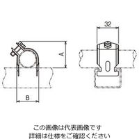 ネグロス電工 ダクタークリップ DCE2522 1個（直送品）