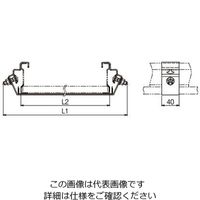 ネグロス電工 底板カバー支持バンド CVFSB30 1個（直送品）