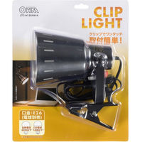 オーム電機 クリップライト N126AWーK 06-0834 1個