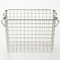 無印良品 ステンレスワイヤーバスケット1 約幅26×奥行18×高さ18cm 良品計画
