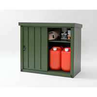 YAMAZEN スチール収納庫 DSSB-098(OD) 1台（直送品）