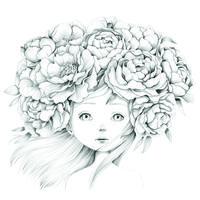 塗り絵 大人 アベニューマンダリン カラーリングブック　ｗｉｌｄ２ 28シート (14柄ｘ２シート） ピンク 1冊（直送品）