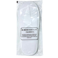 三和 不織布スリッパ 使い捨て(個包装) YZ-0003V-30 1ケース(30足)（直送品）