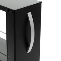 田窪工業所 トールワゴンハイタイプ幅15cmブラック NWH-150K 1個（直送品）