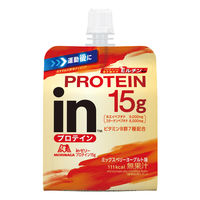 inゼリー（インゼリー） プロテイン15g ミックスベリーヨーグルト味 1セット（1個（180g）×36） 運動後のタンパク質補給に