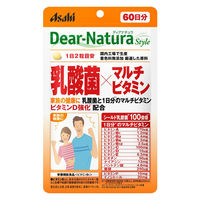 ディアナチュラ（Dear-Natura）スタイル 乳酸菌×マルチビタミン1セット（60日分×3個） アサヒグループ食品