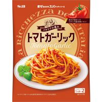 エスビー まぜるだけのスパゲッティソース イタリアの恵み トマトガーリック 120g＜1人前×2＞ 1セット（10袋）パスタソース