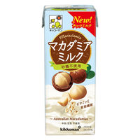 キッコーマン マカダミアミルク 砂糖不使用 200ml 1箱（18本入）