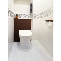 明和グラビア グラスルックデコシート WGL-02 透かしリーフ グレー 20cm×180cm 1個（直送品）