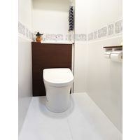 明和グラビア グラスルックデコシート WGL-04 フラワーアート グレー20cm×180cm　1個（直送品）