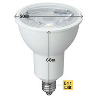 ヤザワコーポレーション（YAZAWA）　ハロゲン電球形　LED電球 広角 電球色 LDR7LWE11/2（わけあり品）