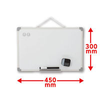 アスカ ホワイトボードスタンド付き 白 Mサイズ VWB077　1枚（わけあり品）