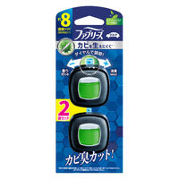 ファブリーズ 車用 イージークリップ 防カビ＋消臭 グリーンシトラスリーフ 1セット（1パック（2個入）×12） 消臭剤 芳香剤 P＆G