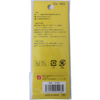 サンフレイムジャパン インデックス　特大　青　40×34mm　75片 500-2103 1セット（10個）（直送品）