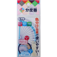 サンフレイムジャパン 分度器 9cm 500-2249 1セット(10個)（直送品）