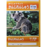 サンフレイムジャパン Ｂ5学習帳　かんじれんしゅう　91字 500-2426 1セット（10冊）（直送品）