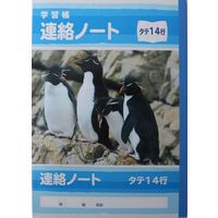 サンフレイムジャパン Ｂ5学習帳　連絡ノート　14行 500-2434 1セット(10冊)（直送品）