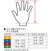 ササキ(SASAKI) レディース 体操用具 Rei Sportsスイス製プロテクター レディース用2つ穴 0 SWP510 2個（直送品）