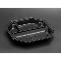 バイオデリカ 郷味 隅切20-1B K-黒　600枚(50×12) RHBJ721　リスパック（直送品）