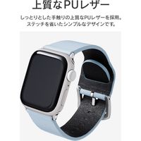 Apple Watch Series 1/2/3/4/5/SE/6/7 (38/40/41mm) バンド Vahane シエラブルー（直送品）