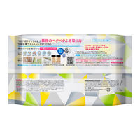 クイックルワイパー 立体吸着ウエットシート ストロング リフレッシュレモンの香り 1パック（24枚入） 花王