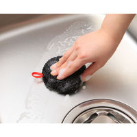 シンク洗いタワシ 排水口・三角コーナーにも 3個