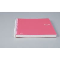 コクヨ ソフトリングノート(ドット入り罫線) (カットオフ)A5 80枚 ライトピンク ス-SV338BT-LP 1セット(1冊×5)