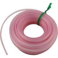 斎藤撚糸 草刈コード ウルトラビート　四角2.3mm　ピンク　10ｍ巻 90043 1巻（直送品）