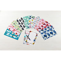 セキセイ フィンダッシュ クリアファイル チューリップ青 FINN-7310-00 1セット(10枚)